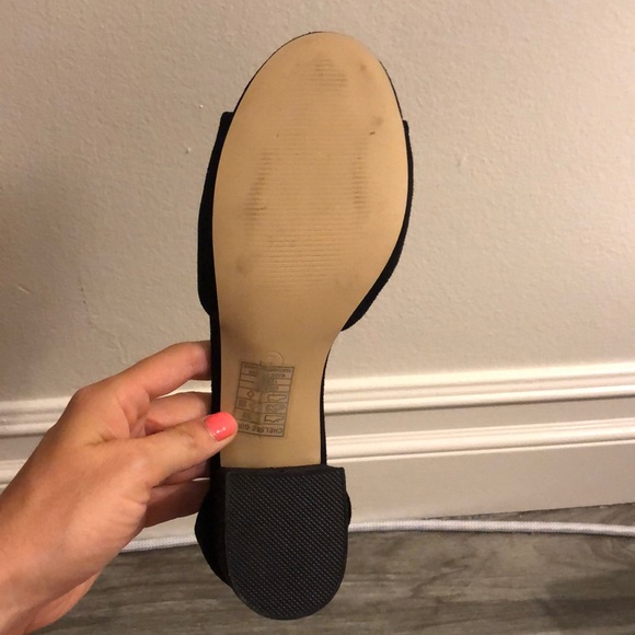 Chelsea girl black faux suede shoes - Picture 4 of 5